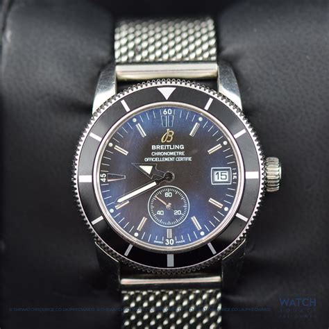 breitling superocean blue replica|pre owned breitling superocean heritage.